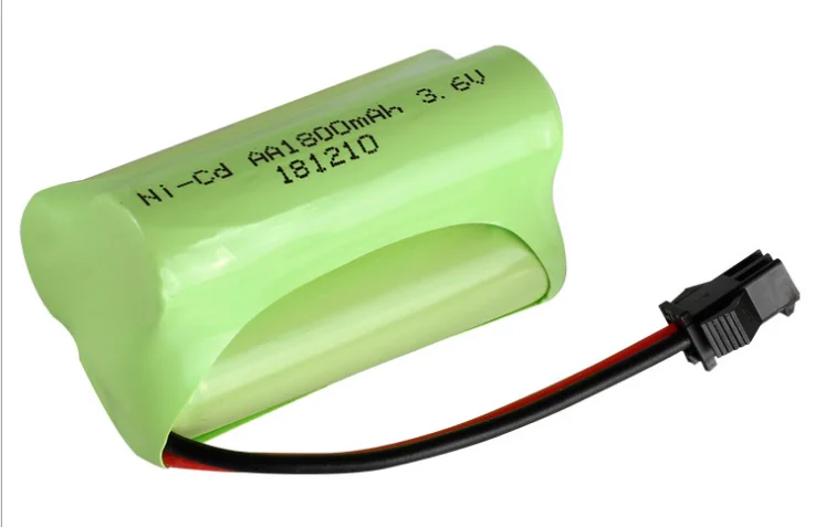 NI-CD 3,6 v 1800 mah AA перезаряжаемая батарея для дистанционного управления автомобилем лодкой электрические игрушки корабль Робот игрушки дистанционного управления 3,6 v 1800 mah nicd