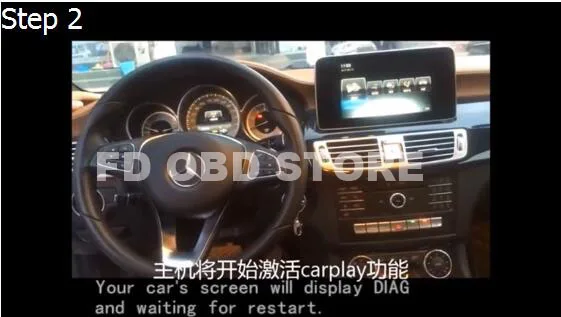 Неограниченное использование carplay apple android auto стартовал за 10 секунд Обновлено MB STAR C4 C5 diagnosis Mercede NTG5 S1 apple car play