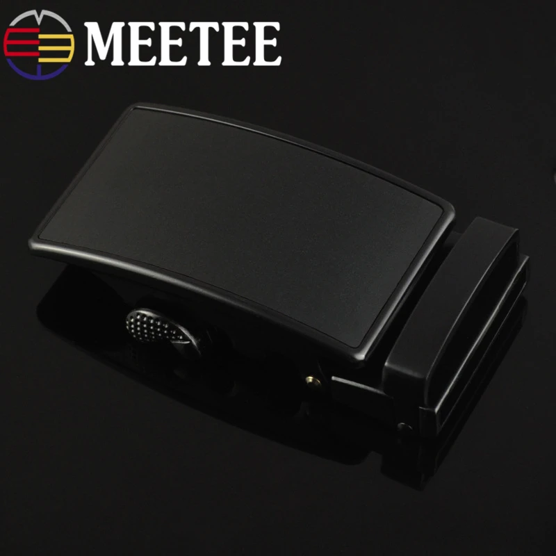 Meetee 3,5 см ширина металлический сплав пряжки для ремня для мужчин автоматические пряжки ковбой пряжки для украшения джинсов аксессуары рождественские подарки