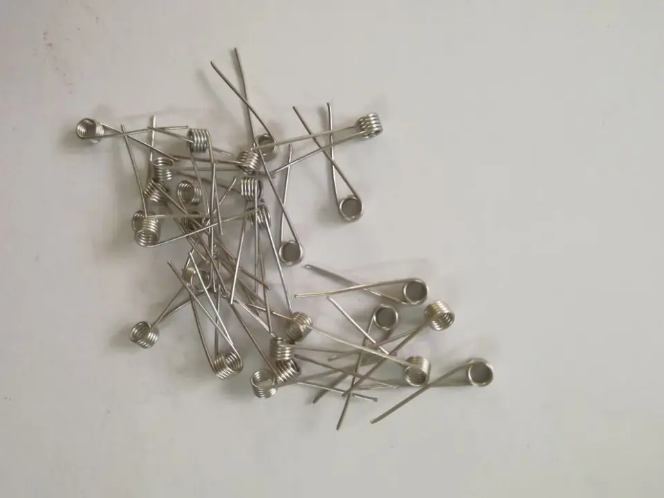 Готовые катушки из нержавеющей стали 316 10 шт. coil22 24 26 28 AWG калибр 316lSS Проволочная