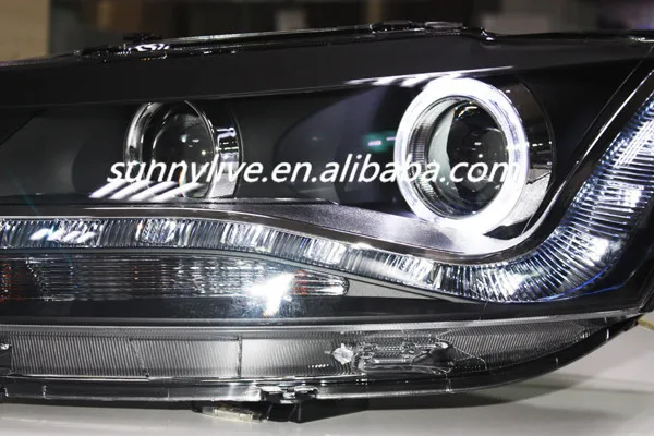 Для VW Passat V6 B7 светодиодный налобный фонарь Ангельские глазки 2011 до 2012 год LDV1