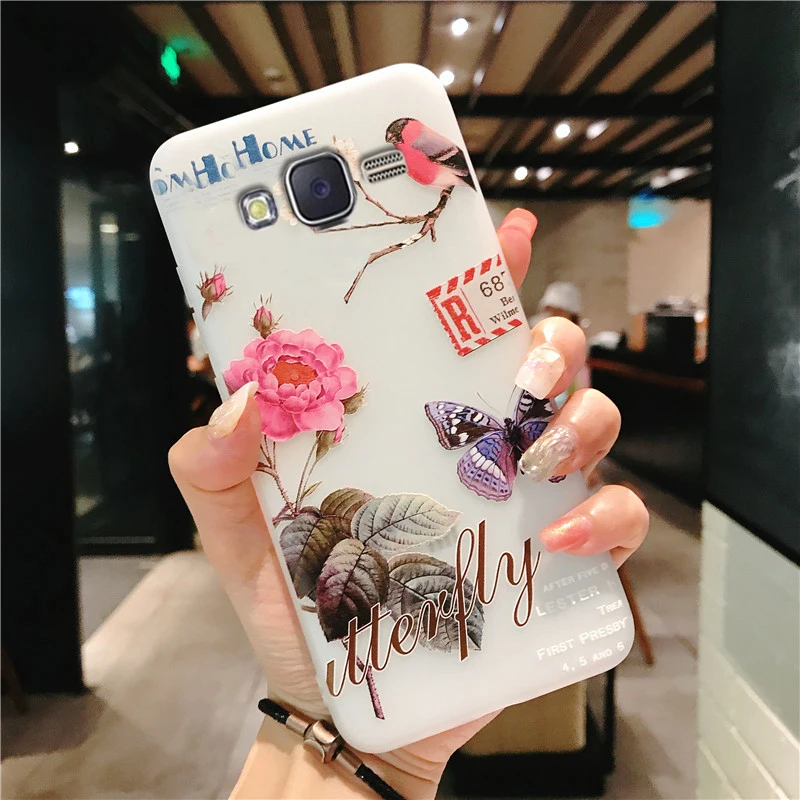 Роскошный coque чехол для Samsung Galaxy J3 2016 j310 задняя крышка телефона тисненый