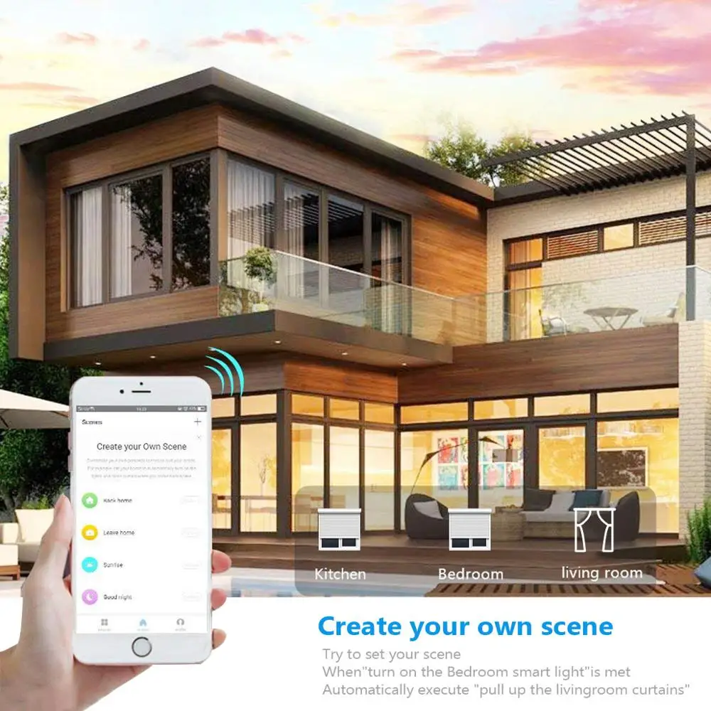 Teekar WiFi умный занавес переключатель Smart Life для электрического моторизованного занавеса жалюзи рольставни работа с Alexa и Google Home