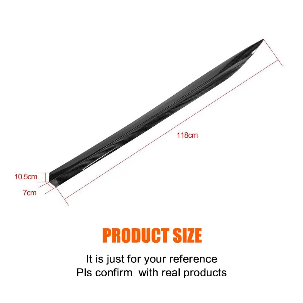 Боковые юбки из углеродного волокна для кузова автомобиля Lexus GS F Sport Standard Sedan 4 Door