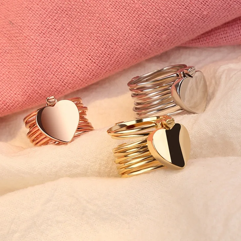 2019 Fashion Heart-shaped Telescopic Adjustable Bracelet Integrated Dual Use for Women/Couple Hot Jewelry Gift Accessories | Украшения и