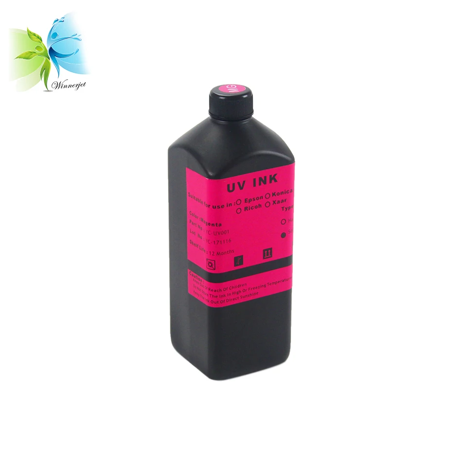 Чернила для струйной печати Winnerjet УФ чернила Epson L800 L801 L805 L1800 L300 планшетных