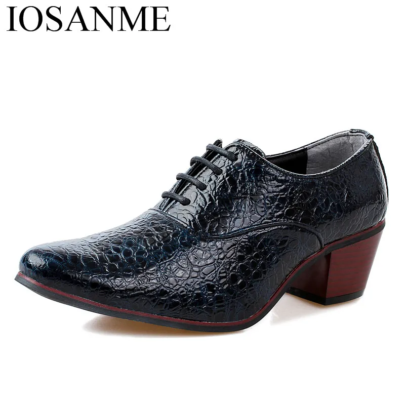 height increasing snake skin leather formal shoes men italian wedding dress male footwear designer party oxford for | Обувь