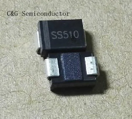 50 шт. SR5100 SS510 SMB 5A 100 V DO-214AA