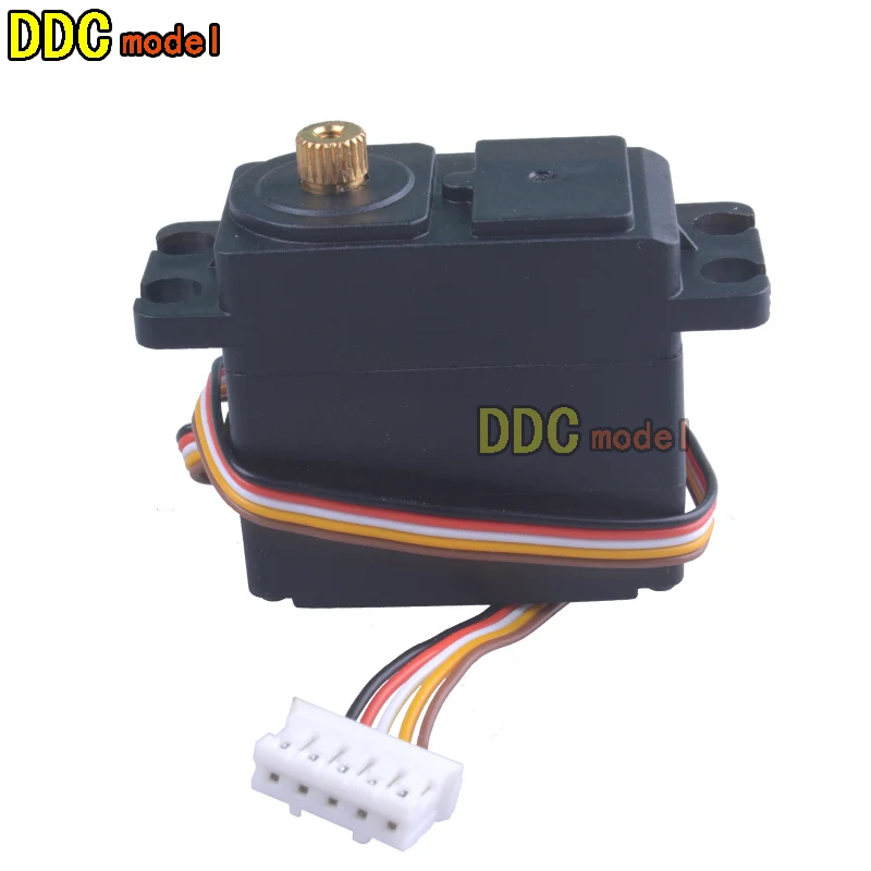 5wire servo HBX 12891 12811B 12812 12813 HBX12891 RC Car Spare Parts upgrade Five wire metal steering gear servo - Цвет: 5wire servo