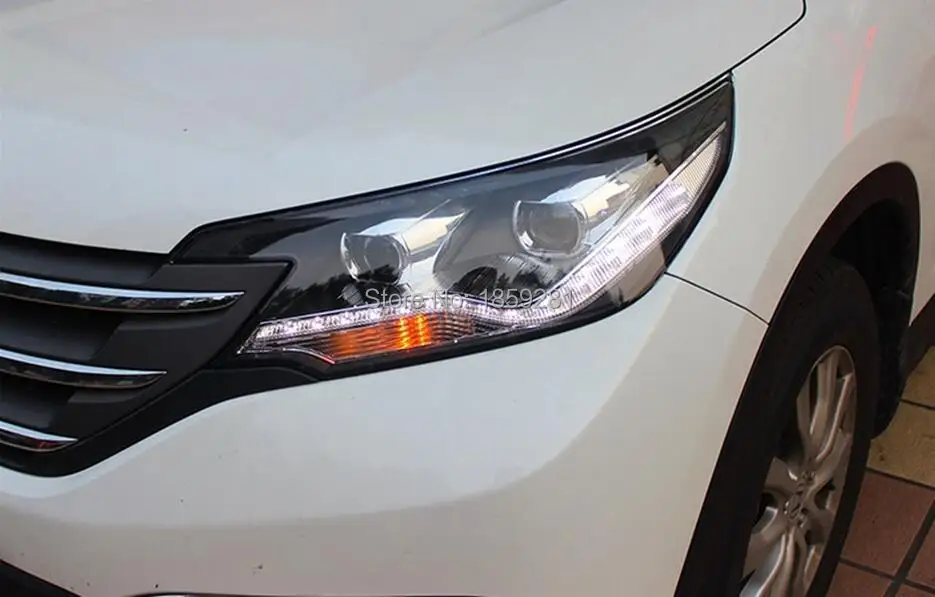 2009~ 2011/2012~ г. Автомобильный bumer головной светильник для Honda CR-V CRV головной светильник автомобильные аксессуары светодиодный DRL HID xenon Противотуманные фары для CRV фары