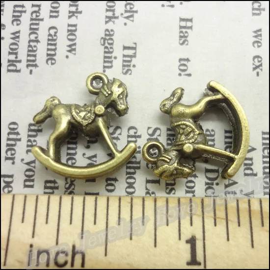 100 шт. подвеска в виде черепа античная бронза цинковый сплав подходит для