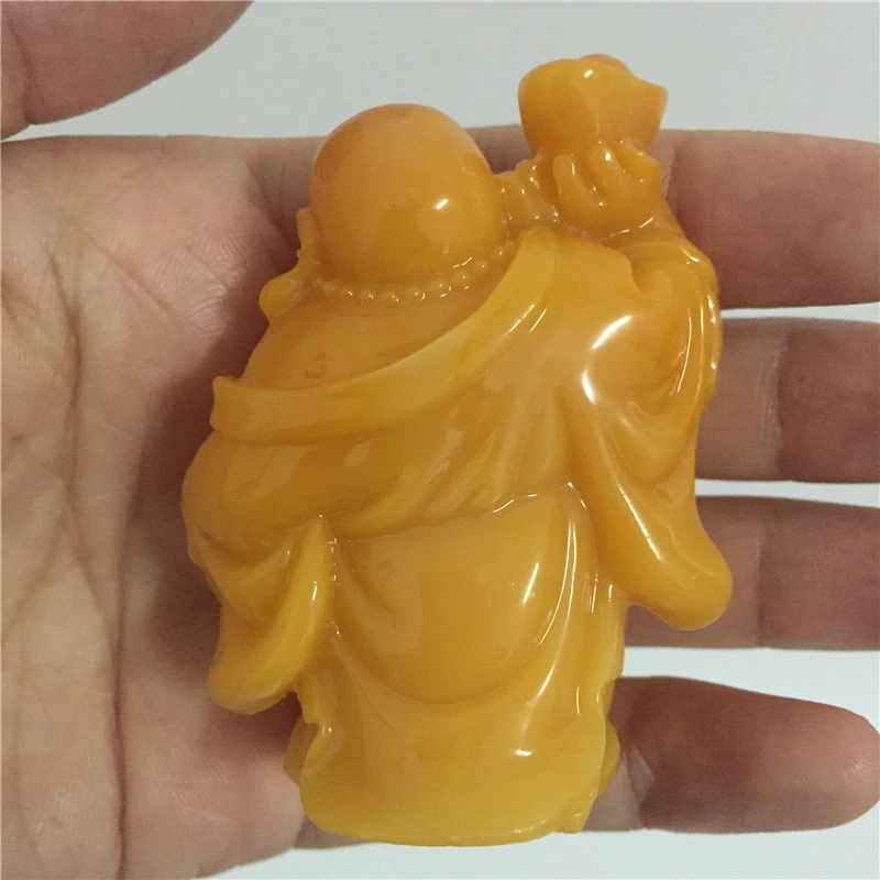 Копия Maitreya Смеющийся искусственный сад украшение для дома нефрит каменные