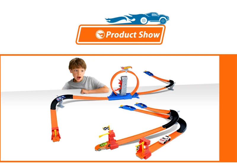 Hot Wheels гоночный автомобиль 3 стиля набор легкий стиль высокая скорость соревнования автомобиль Hotwheels трек игрушка детский день подарок для ребенка модель BGJ08