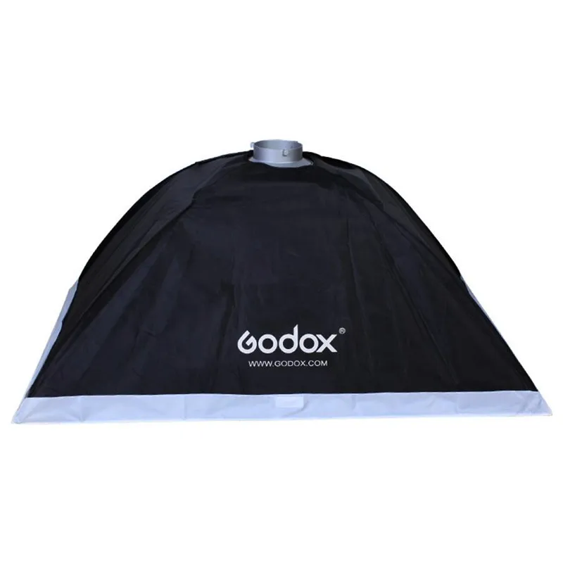 Патрон лампы Godox 5 в 1 E27 многопатрон трехцветный свет + софтбокс 60*60 см освещение