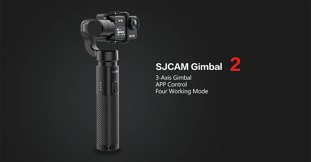 Оригинальная SJCAM SJ-GIMBAL 2 3-осевой ручной шарнирный стабилизатор для камеры GoPro APP Bluetooth Управление для экшн-камер SJCAM палка для селфи