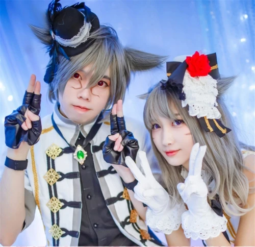 FF14 Final Fantasy XIV Hina мацури девочек & #039 день Idol Косплэй костюм комплект одежды|Игровые