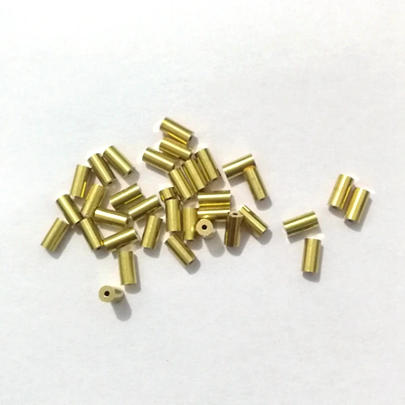 

3*1*6mm 500pcs/lot copper capillary straight tube brass pipe DIY material Hardware All Sizes in stock