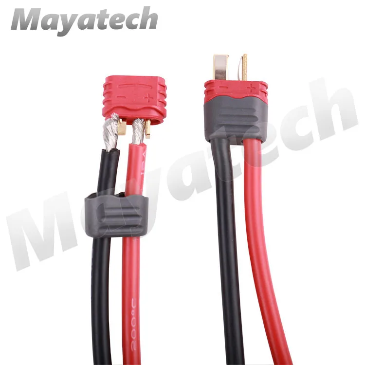 Amass Новый AM1015E скользящая обшивка T вилка Deans Разъем для RC Lipo батареи 40A высокая