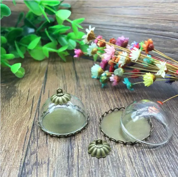 50 комплектов 25 мм основание с серебристой/бронзовой закрепкой сделай сам