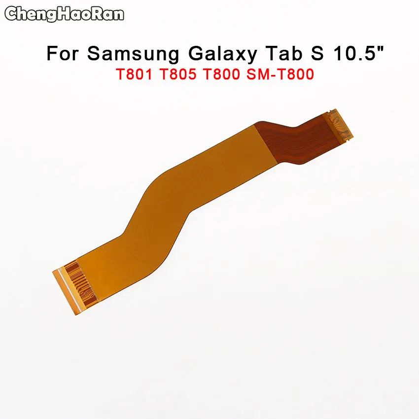 ChengHaoRan для samsung Galaxy Tab S 10,5 SM-T800 T801 T805 SIM держатель для карт usb зарядный порт ЖК-дисплей Разъем гибкий кабель
