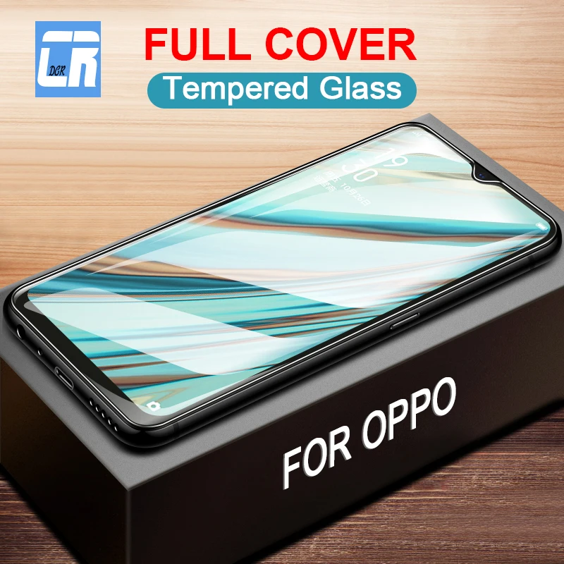 Полное Защитное стекло для OPPO F11 Pro взрывозащищенное Закаленное A9 R19 K1 U1 Защитная