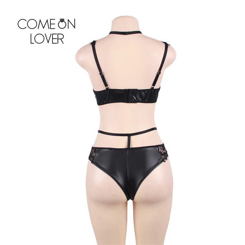 

Harness Underwear Women Sexy Set Ultrathin Black Sexy Lace Lingerie Set Back Buckle Gorgeous Eyelash Lash Cups Bra Set RE80625