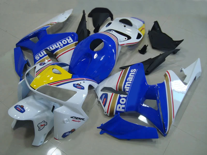 Комплект обтекателей для мотоцикла на заказ HONDA CBR600RR F5 05 06CBR 600RR CBR 600 2005 2006 ABS белый