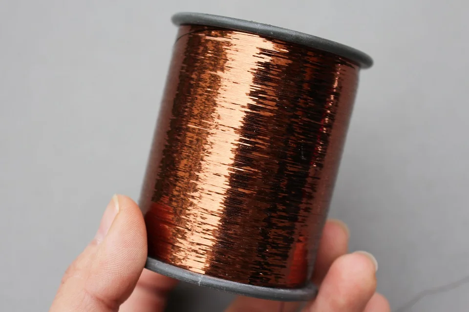 dark copper Tigofly 1 Катушка 16 цветов 8000 м мишура Flashabou плоская миларовая мишура сверкающая вспышка Трубка Материалы для завязывания мушек ширина 1/92" - Цвет: dark copper