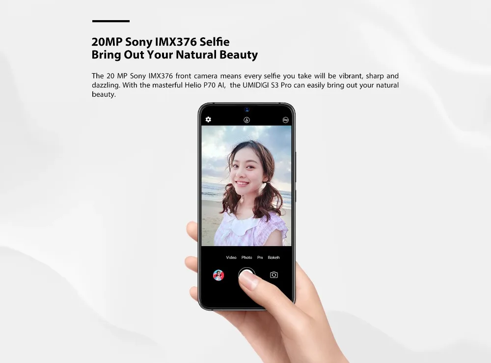UMIDIGI S3 PRO ceramic 6 ГБ 128 ГБ Helio P70 6," FHD+ 48MP AI двойная задняя камера s 20MP селфи камера Android 9,0 5150 мАч смартфон