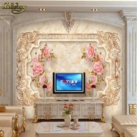 beibehang custom european stone relief photo mural wall paper stereoscopic tv background wallpaper for living room bedroom 3d