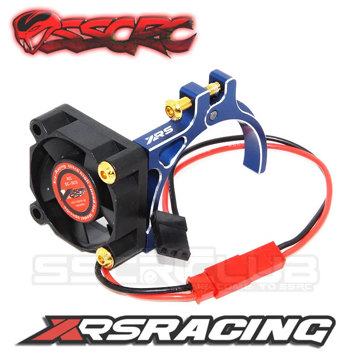 FATJAY XRSRACING RC 36-42 мм радиатор с высокой скоростью охлаждения вентилятора на станке alu сплав для RC 1/8 1/10 багги Грузовик автомобили двигатели - Цвет: 40-42mm blue