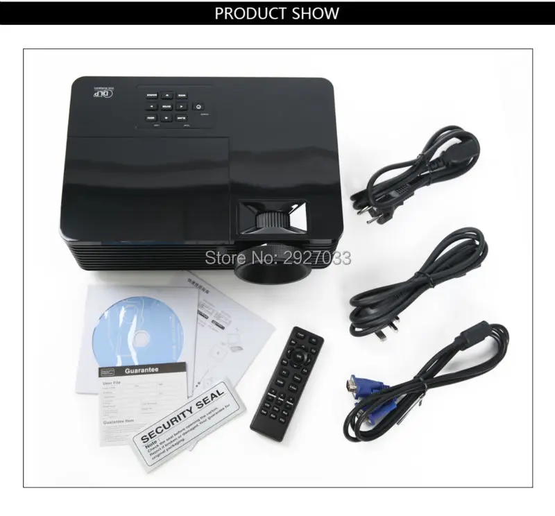 Домашний Кинотеатр Светодиодный Проектор HDMI/VGA/USB/AV Full HD 3D | Электроника
