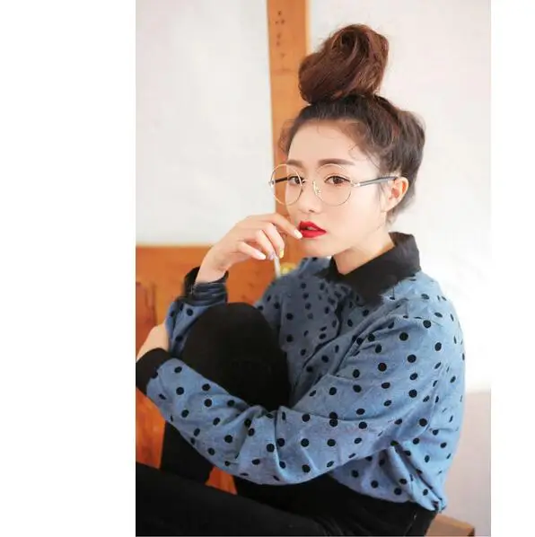 Новейшие украшения простые зеркальные европейские мужские/wo Мужские Круглые