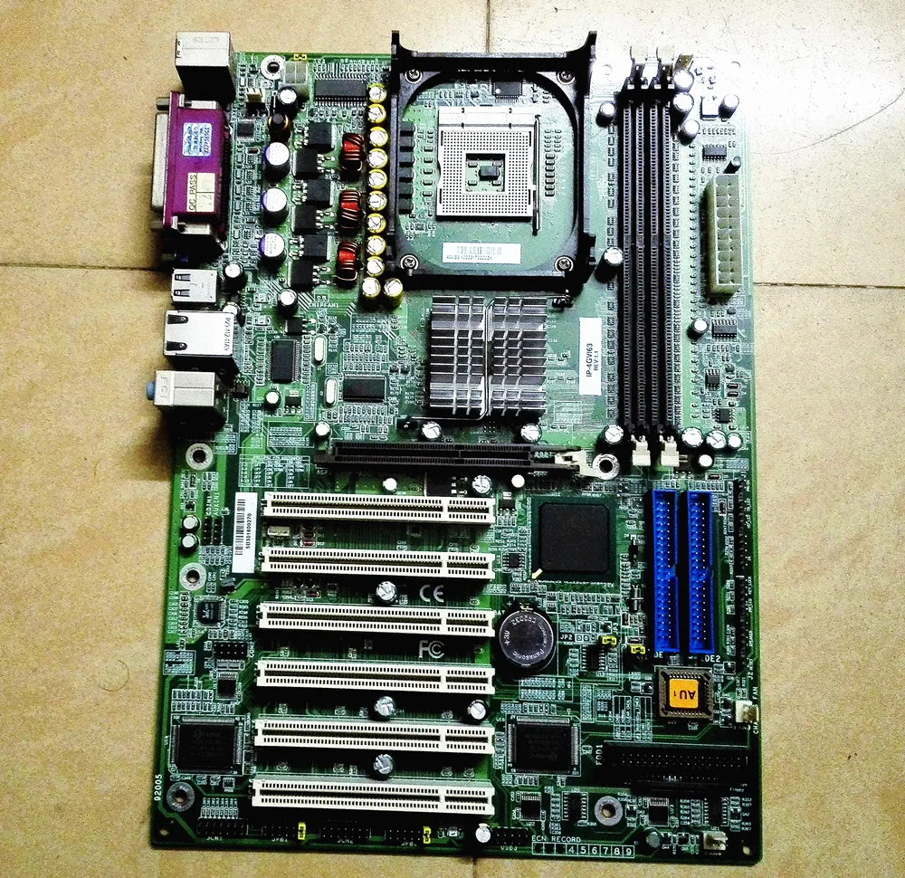Применяется для IP-4GVI63 IP-4GV163 TOP-MB845VEA Промышленная материнская плата для beckhoff C5102/C6140 тестирование работы