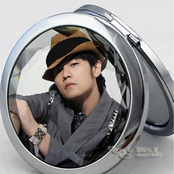 Персонализированные фото Круглый компактное зеркало свадьбу рекламы картина