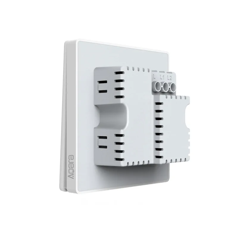 Умный Домашний Светильник Xiaomi Aqara Mijia с одним пожарным проводом ZigBee, беспроводной ключ, настенный выключатель через приложение для смартфона
