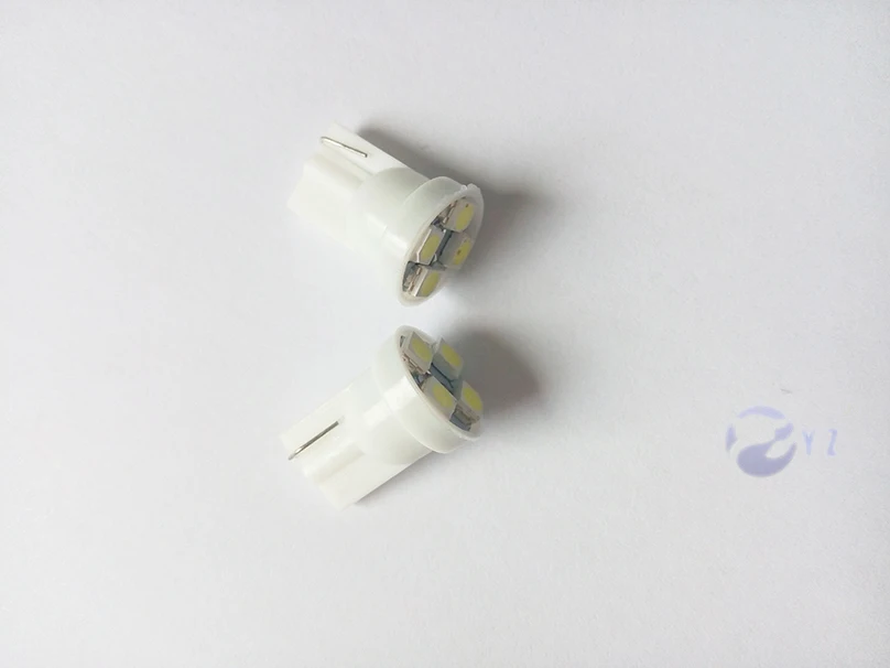 Автомобильные мигающие 200 шт. T10 4SMD светодиодные лампы 1210 3528 клиновидные 12 В
