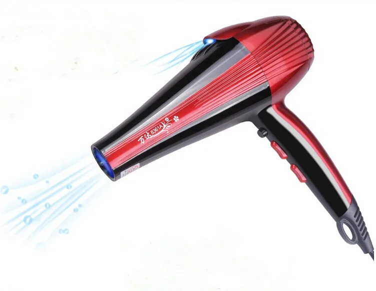 Про Скорость Фен 220-240 В Расческа Горячий Холодный Воздух с подогревом Мощный