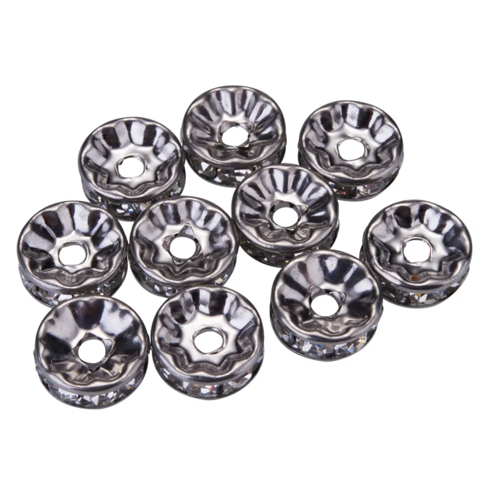 Ювелирные изделия из нержавеющей стали 316 Стразы разделители для бижутерии