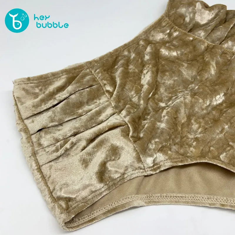 2019 новые женские пуш ап бикини наборы Высокая талия Золотой Бархат бразильская