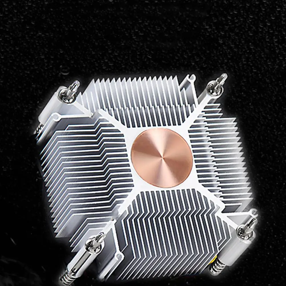 EastVita 12 в бесшумный чехол для компьютера 3pin cpu охлаждающий светодиодный охлаждающий вентилятор cpu Heatsink r20