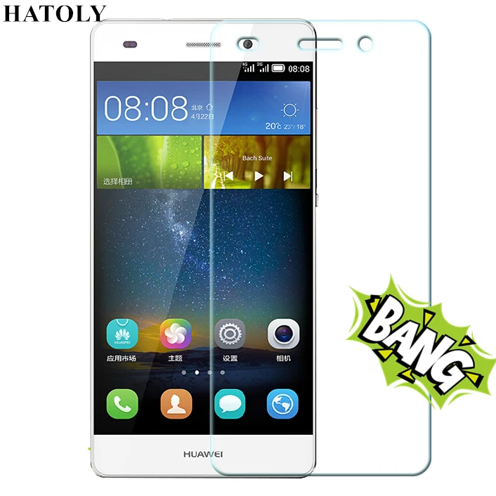 Закаленное стекло HATOLY для Huawei P8 Lite 2016 2 шт. | Мобильные телефоны и аксессуары