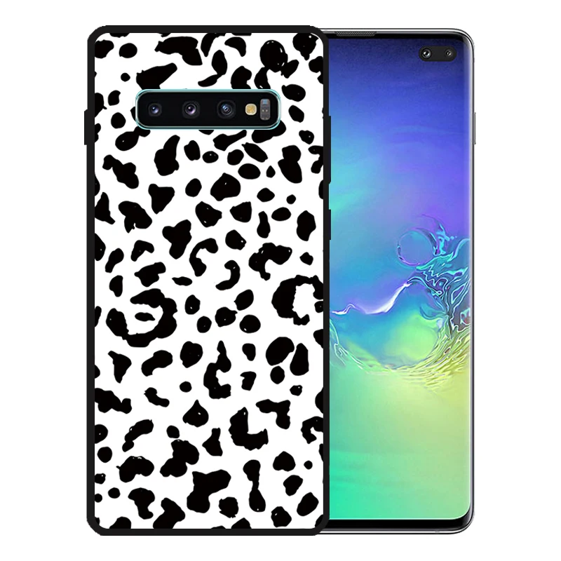 Мягкий силиконовый черный чехол для samsung Galaxy S10 5G S8 S9 Plus S10E Note 10 Pro 9 8 Прочный