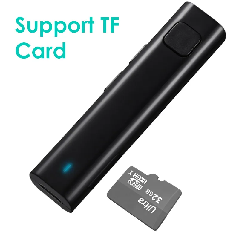 CALETOP Bluetooth приемник беспроводной адаптер Поддержка TF карты стерео аудио AUX адаптер 3,5 мм Музыкальный автомобильный комплект для динамика наушников