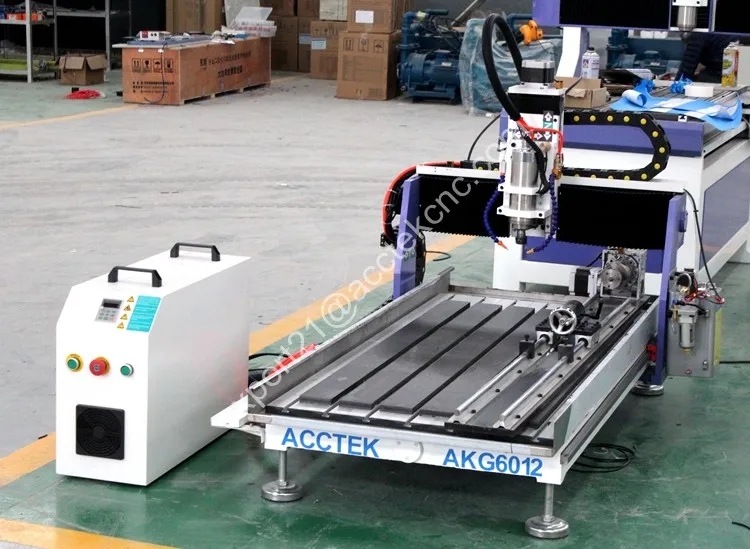 Алюминиевый станок для резки меди с ЧПУ/Т образный стол/лазерный ЧПУ AKG6012 6090