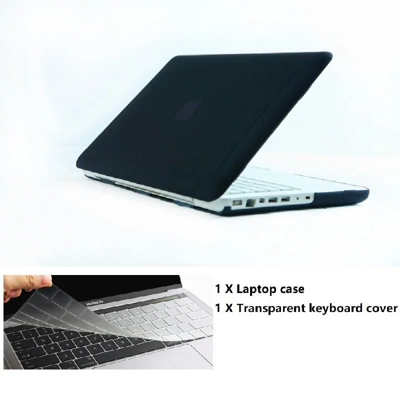 Чехол для ноутбука Apple прорезиненный (матовый)/жесткий чехол с кристаллами Mac Book