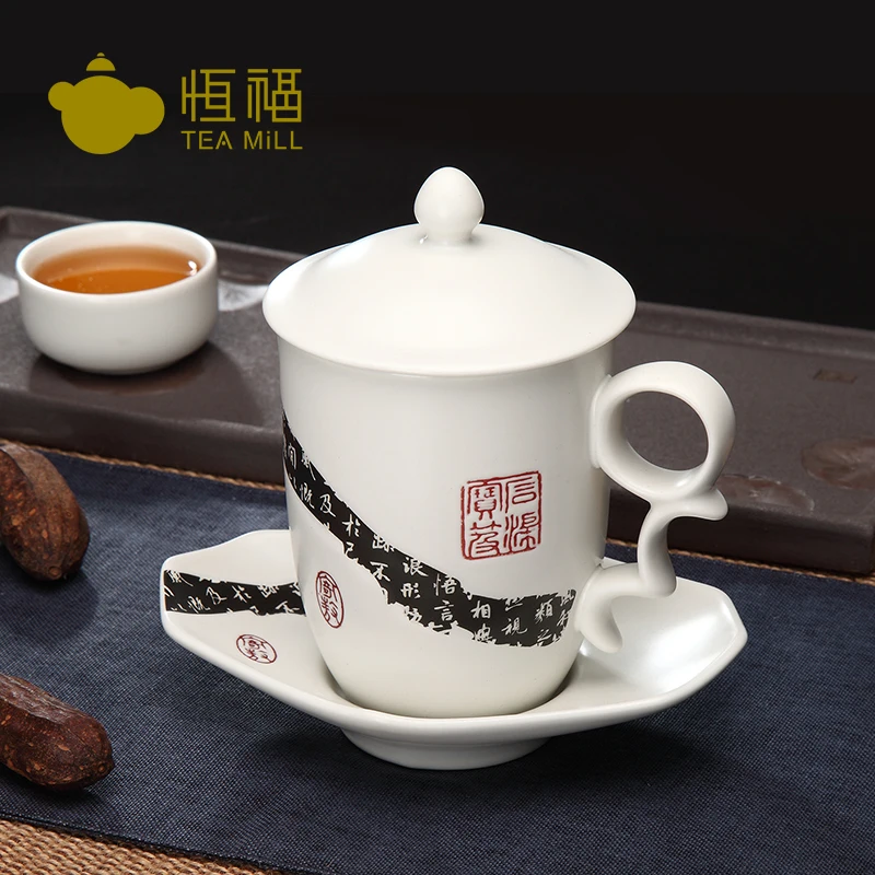 Хэнфорд подлинная офис керамический фильтр чашки с крышкой из Мастер чашка