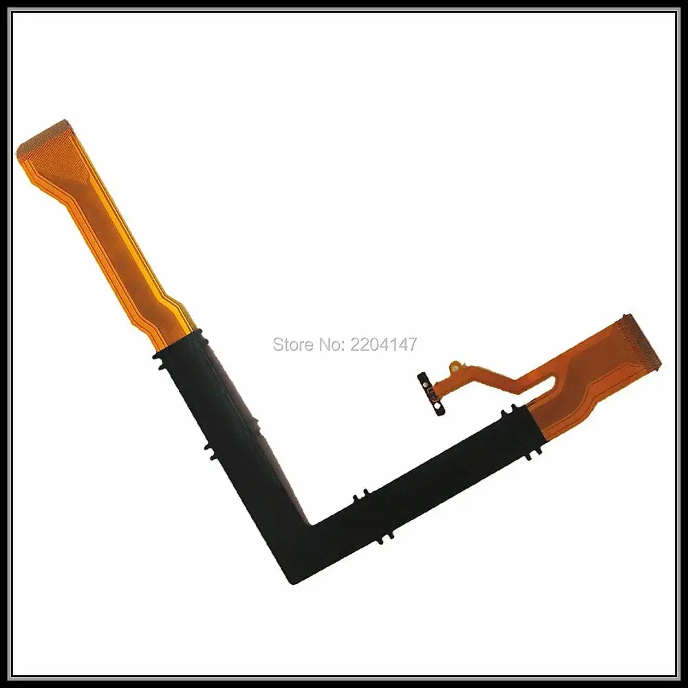 

10PCS/NEW Shaft Rotating LCD Flex Cable For CASIO Exilim EX-ZR3500 ZR3500 Digital Camera Repair Part Free shipping