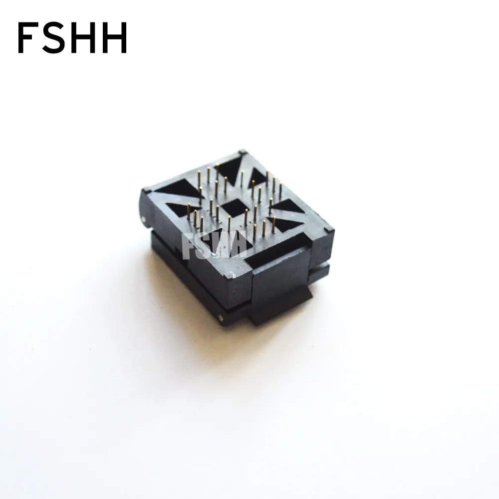 LCC24 LCC-24 сгораемая розетка PLCC24 к адаптеру программатора DIP24 тестовая IC