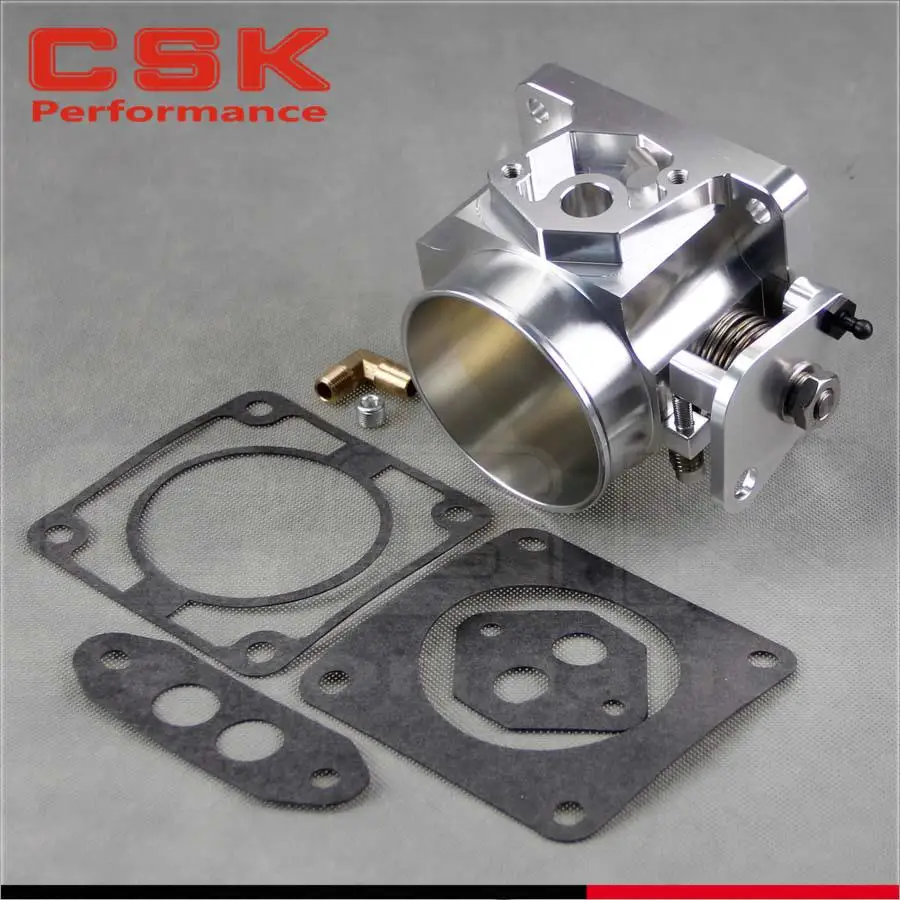 Производительность заготовки 75 мм дроссельной заслонки для 86 93 Ford Mustang GT Cobra LX 5 0